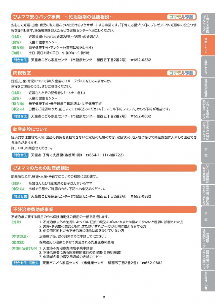 天童市子育てガイド ページ12
