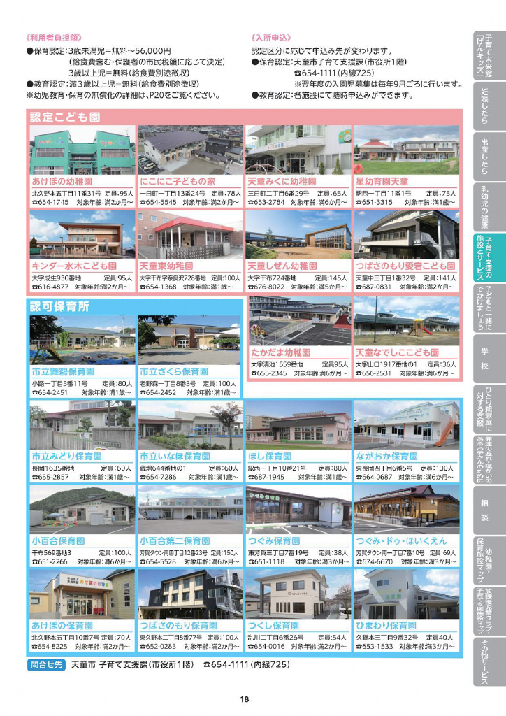 天童市子育てガイド ページ22