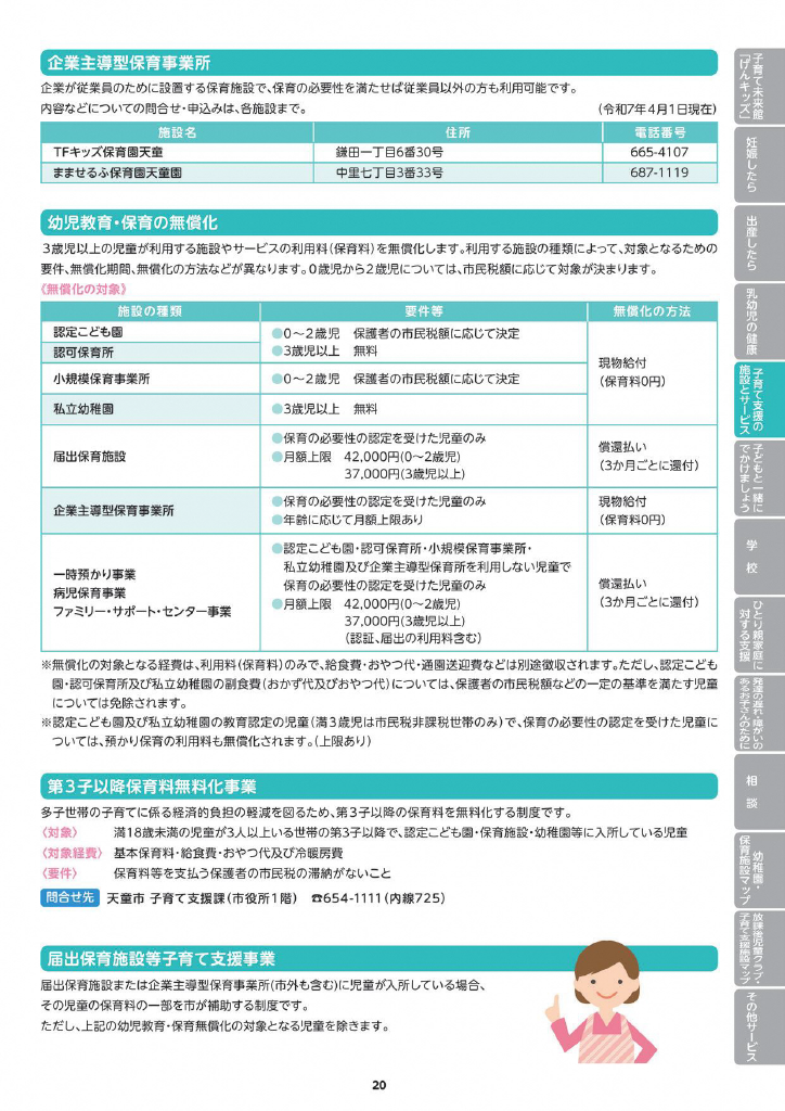 天童市子育てガイド ページ24