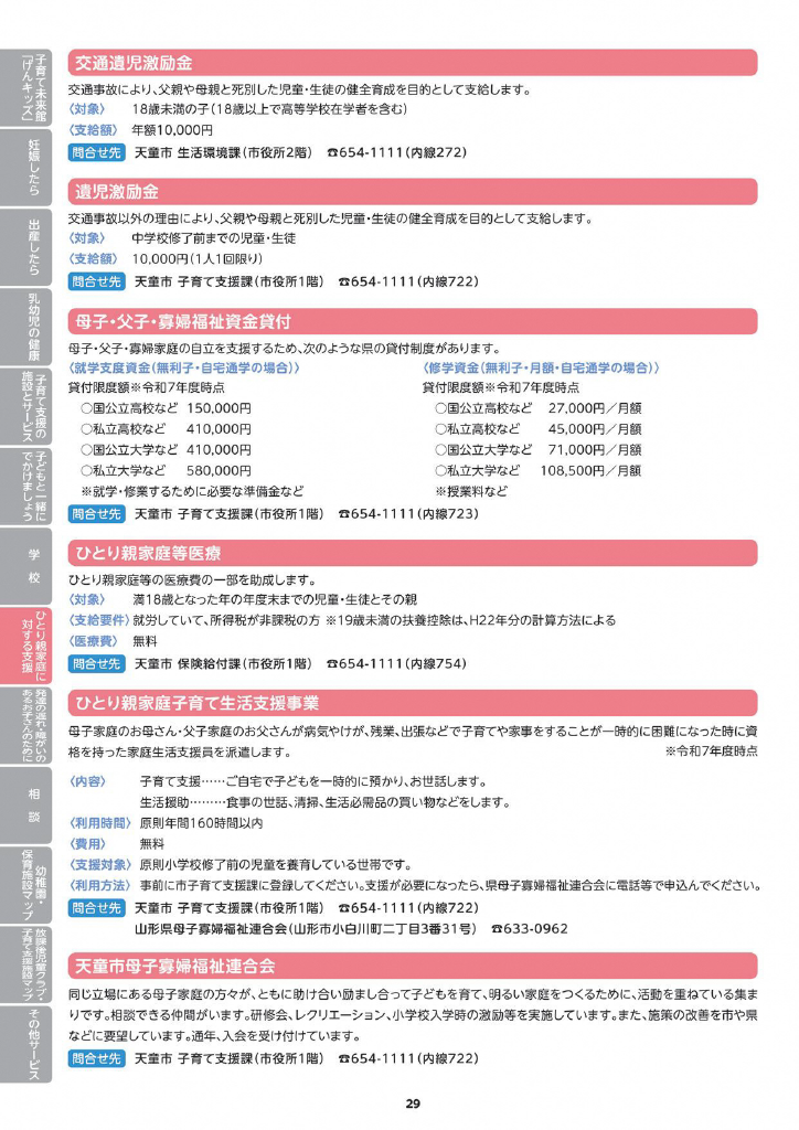 天童市子育てガイド ページ33